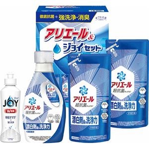 ギフト工房 アリエール&ジョイセット P&Gアリエールジェル詰替用、P&Gアリエールジェル・P&G除菌ジョイ GAJ-25C B1091524