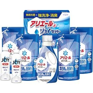 ギフト工房 アリエール&ジョイセット P&Gジェル詰替用(405g)、P&G除菌ジョイ(170ml)、P&Gアリエールジェル(720g) GAJ-40C B1121556