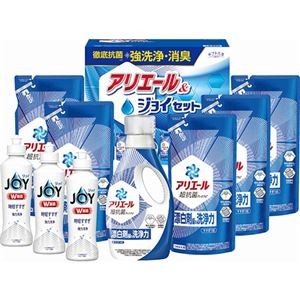 ギフト工房 アリエール&ジョイセット P&Gジェル詰替用(405g)、P&G除菌ジョイ(170ml)、P&Gアリエールジェル(720g) GAJ-50C B1139559