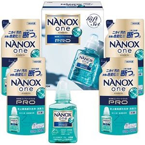ライオン NANOXonePRO洗剤ギフト NANOXonePRO詰替用(320g)×4、NANOXonePRO(380g)×1 C6224560