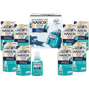 ライオン NANOXonePRO洗剤ギフト NANOXonePRO詰替用(320g)×8、NANOXonePRO(380g)×1 C6224598