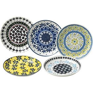 テーブル トーク プレゼンツ ポタリーフィールド パン皿5枚セット φ15.5×2.5cm C6104575