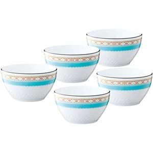ノリタケ ハミングブルー 11cmボウル5個セット φ11×6.1cm C6091536