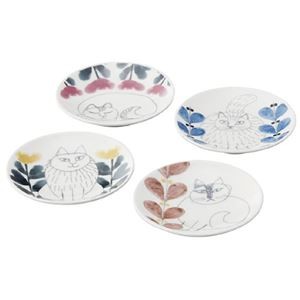 リサラーソン 豆皿4枚組 φ9cm C6098540