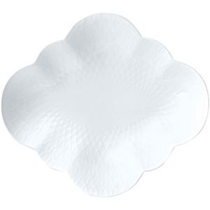 ロイヤルコペンハーゲン ホワイトパルメッテ フラワーボウル 26×22.5×6.5cm C6007555