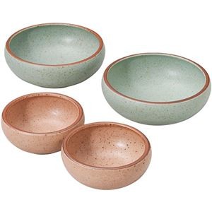 らくすくUD ボウルセット ボウルS(φ10×4.5cm)・ボウルM(φ14×5cm)×各2 C6104554