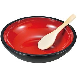 大盛鉢 杓子付 鉢φ30.3×7.5cm、杓子6.5×20cm C6106619