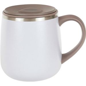 フォルテック オフィスマグ アイボリー 13×9.5×10.5cm L9017558