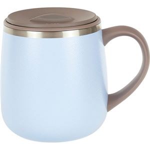 フォルテック オフィスマグ ブルー 13×9.5×10.5cm L9017579