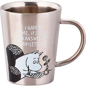 ムーミン 二重マグ レター φ8.5×10.5cm C6110516