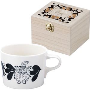 リサラーソン マグ(木箱入) ホワイト φ9.5×7cm C6098529