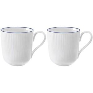 ロイヤルコペンハーゲン ブルーライン マグ ペア φ8×8.5cm C6007548