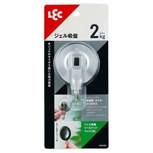【5セット】 レック ジェル吸盤ツールフックワイド 中  H00482X5