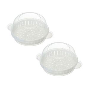 【5セット】 スケーター 中華まんケース ザル付き 2個組 SMA11X5