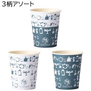 FMX ティータイムカップ 150mL 100個×30P (柄アソート)