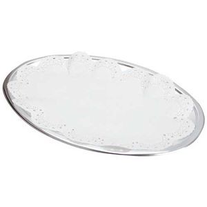 【まとめ】 パーティープレートシルバー中 3枚入 PA-07 【×5セット】