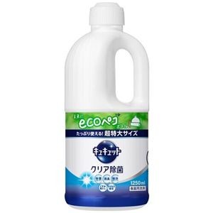 【まとめ】 キュキュット クリア除菌 つめかえ 1250mL 【×2セット】