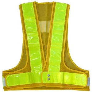 安全ベスト 黄メッシュ／黄反射