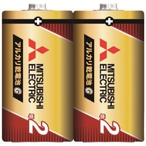 三菱電機アルカリ乾電池単2形 10本