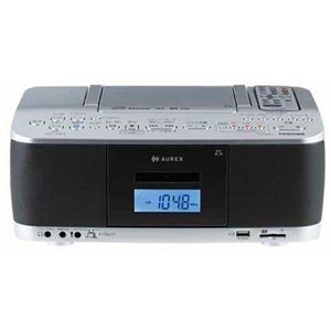 東芝SD／USB／CDラジカセシルバーTY-CDX92（S）