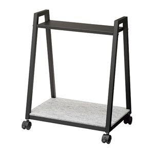 アンダーデスクワゴン FAW-123 ブラック 【組立品】