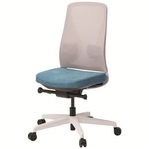 事務イス シルエット CC-210W ブルー