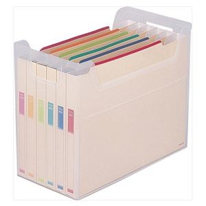 ナカバヤシ なげこみBOX 半透明 6分類 フボI-F6