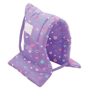 デビカ 防災ずきんMT柄付き パープルハート 143539