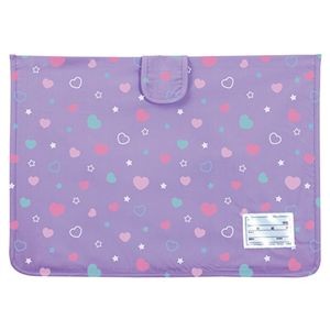 （まとめ） デビカ 防災ずきんMT用袋柄付き パープルハート 143541 【×2セット】