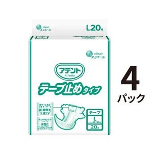 大王製紙 アテントテープ止めタイプL20枚4P