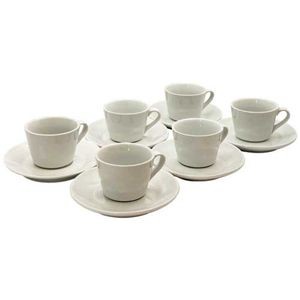 スマイル コーヒーカップ＆ソーサー 6客セット