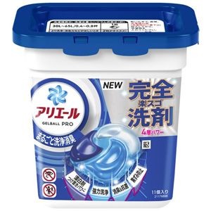 （まとめ）P&G アリエール ジェルボールプロ 本体 11個（×5セット）