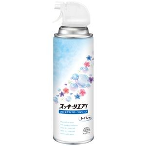 （まとめ）アース製薬 トイレのスッキーリエア！ フローラルS350mL（×5セット）