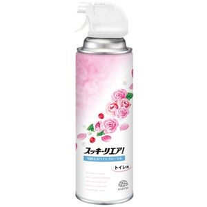 （まとめ）アース製薬 トイレのスッキーリエア！ Wフローラル350mL（×5セット）