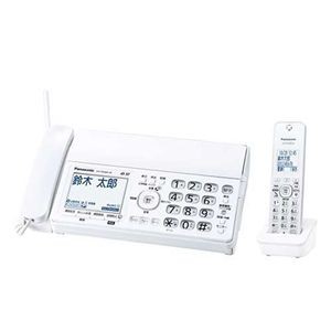 Panasonic デジタルコードレスファックスKX-PD360DL-W