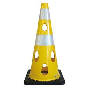 カーボーイ 穴あきコーン イエロー