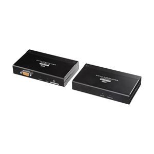 サンワサプライ KVMエクステンダー（PS/2用・セットモデル） VGA-EXKVMP