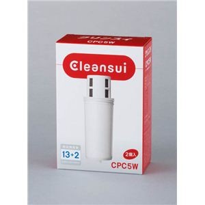 【2個入り】クリンスイ ポット型浄水器 クリンスイポット用 交換用浄水カートリッジ CPC5W-NW