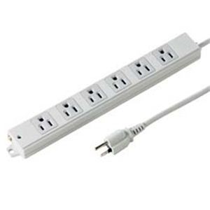 サンワサプライ 工事物件タップ（6個口・3m） TAP-KE6N-3