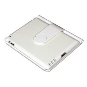 サンコー iPad2用360度回転キーボードカバーホワイト版 HCWKYIP3