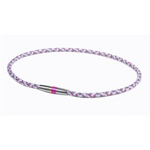 Phiten（ファイテン） RAKUWA ネック X50 ハイエンド III ピンク 50CM TG475453