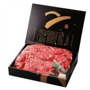 うし源本店 国産A5ランク黒毛和牛すき焼き用熟成もも肉800g