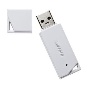 バッファロー USB2.0用 どっちもUSBメモリー 8GB ホワイト RUF2-K8GR-WH
