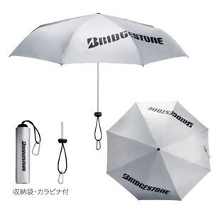 BridgeStone（ブリヂストン） スポーツ傘（折りたたみ） BACNH4 シルバー
