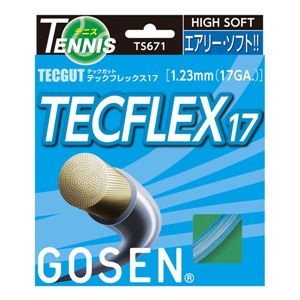 GOSEN（ゴーセン） テックガット テックフレックス17 アクア TS671AQ