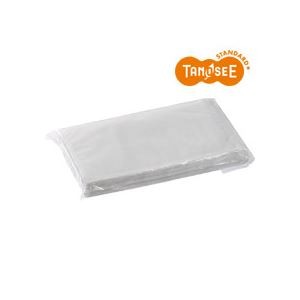 （まとめ）TANOSEE デリバリーパック 透明 長3 100枚入×5パック