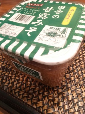 東北産大豆 / あきたこまち麹使用 無添加みそ ”田舎の甘露みそ” 700ｇ