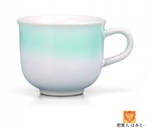 ティーカップ 会津流紋焼 【白マット】 陶器