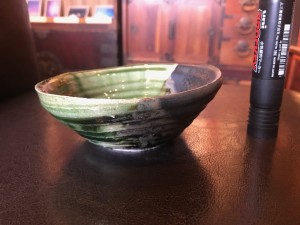 益子焼 黒織部