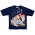 レディス　和柄Ｔシャツ　紫式部　ネイビー